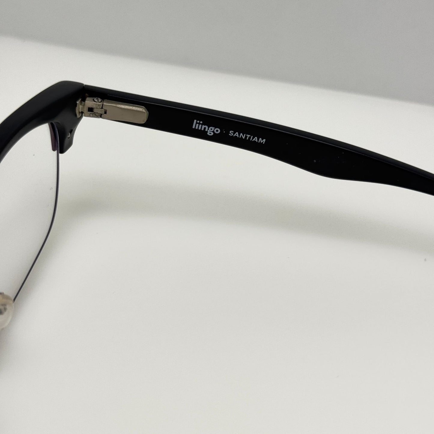 Lingo Santium M. Porter Eyeglasses Eye Glasses Frames Black 51-17-140