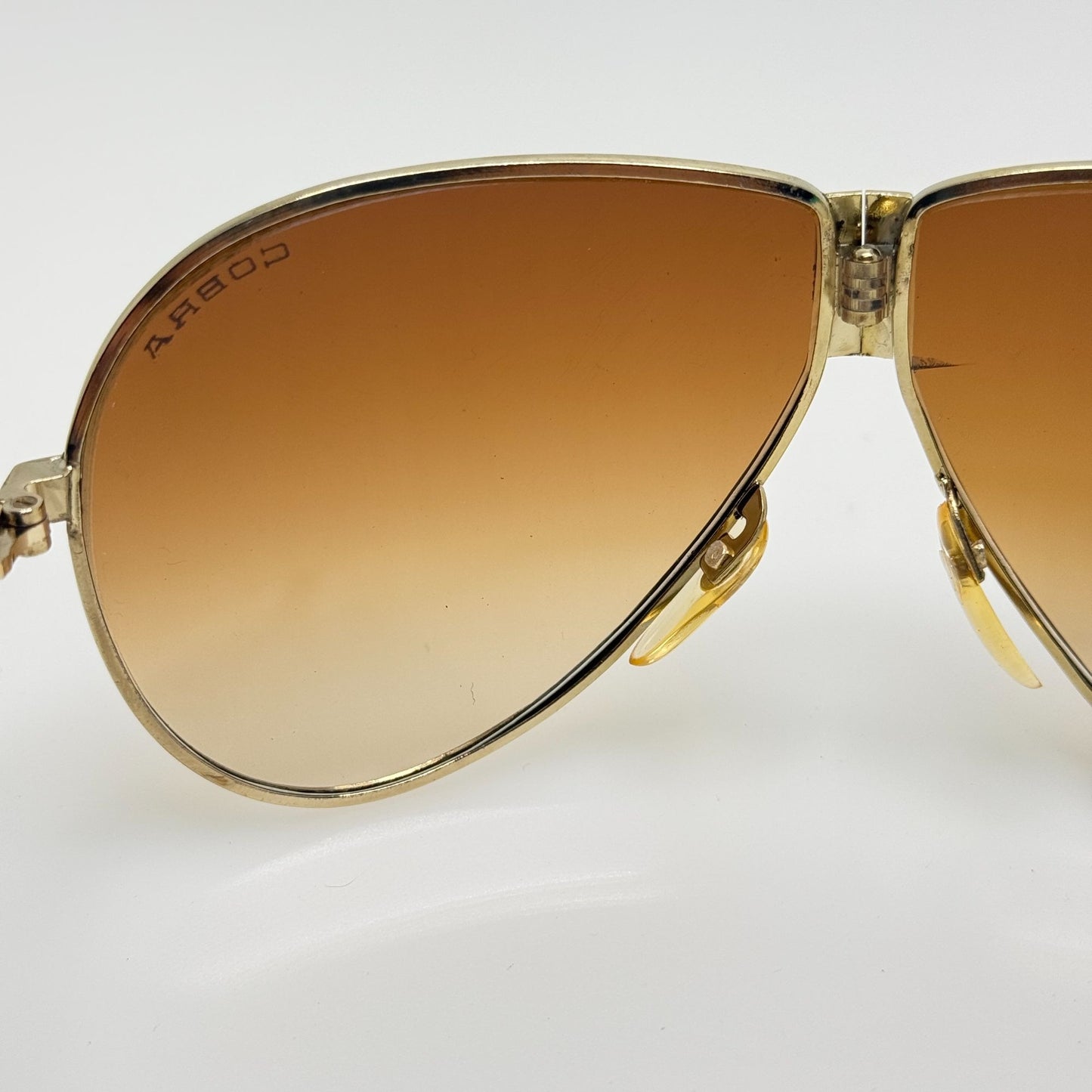 Unbranded Sunglasses Foldable Vintage Cobra W/ Case