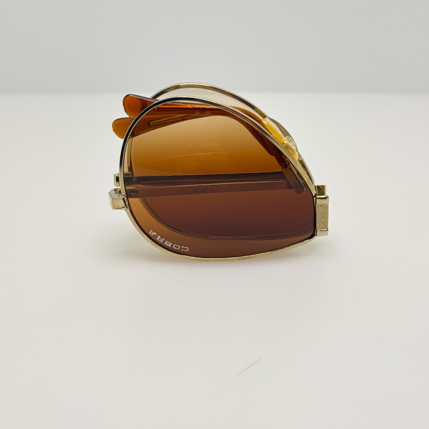 Unbranded Sunglasses Foldable Vintage Cobra W/ Case