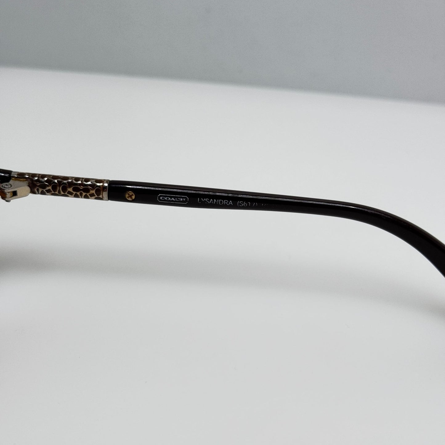 Coach Eyeglasses Eye Glasses Frames Lysandra S617 Brown 55-16-125