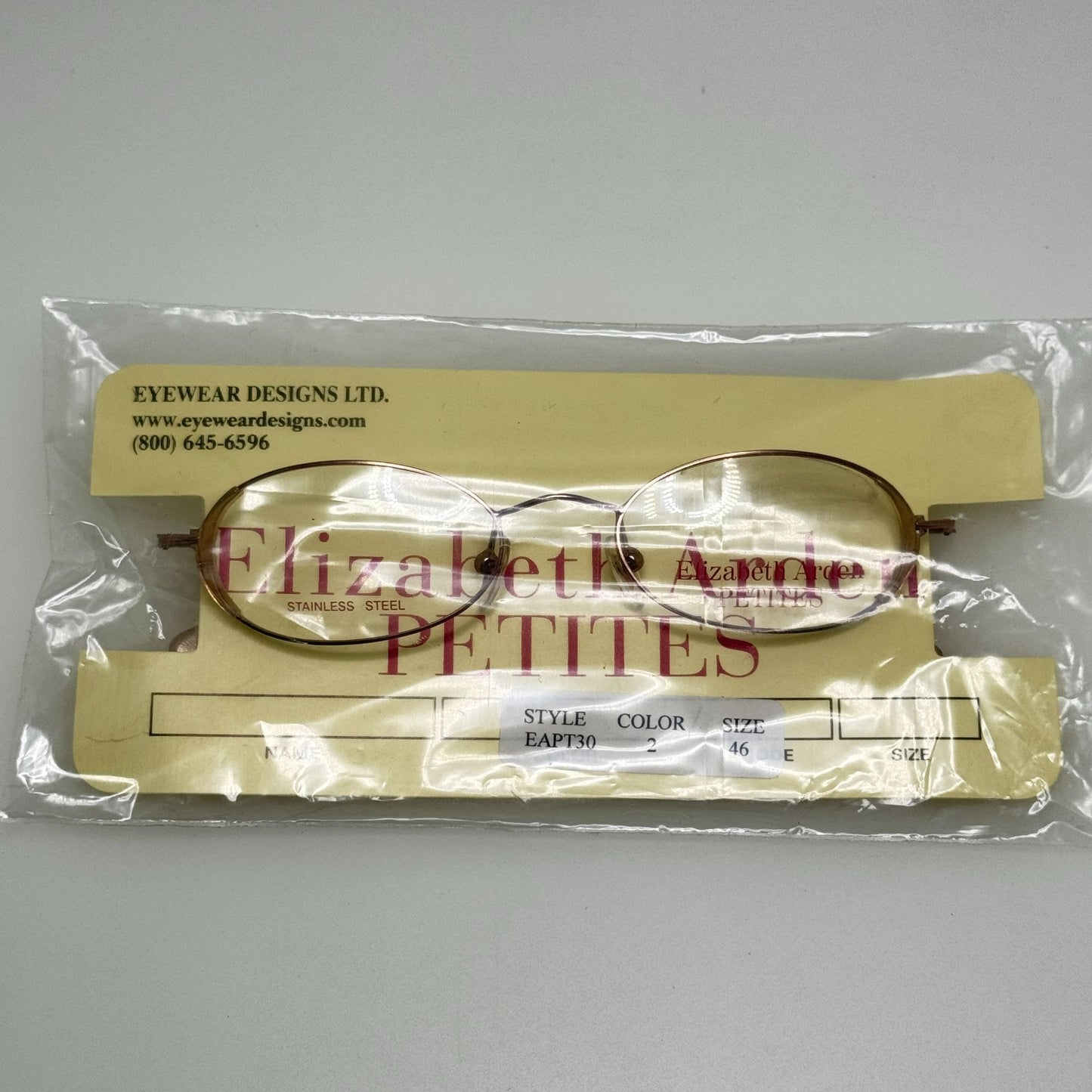 Elizabeth Arden EAPT-30-2 Eyeglasses Eye Glasses Frames 46-18-130