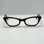 Swan Black Vintage Cat Eye USA Eyeglasses Eye Glasses Frames 5 1/4 44-20