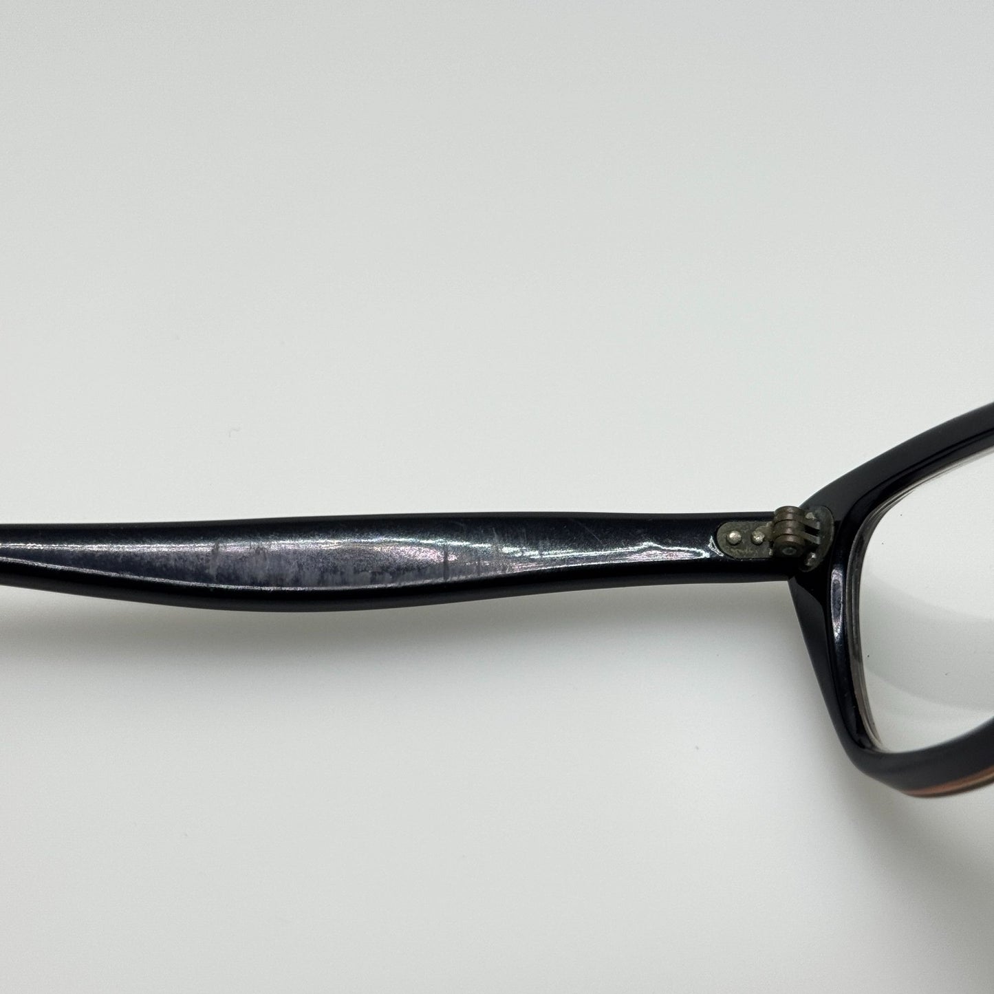 Swan Black Vintage Cat Eye USA Eyeglasses Eye Glasses Frames 5 1/4 44-20