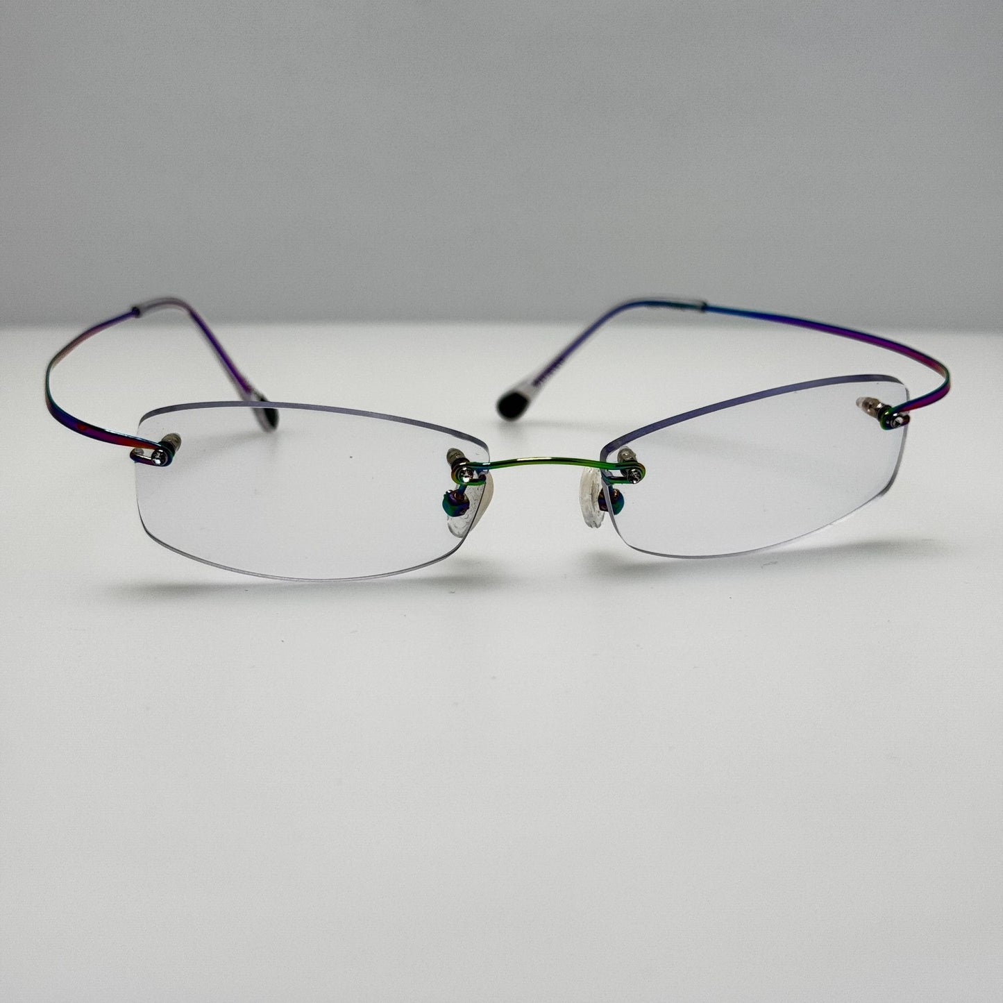 Zenni Eyeglasses Eye Glasses Frames Rimless Rainbow 372229