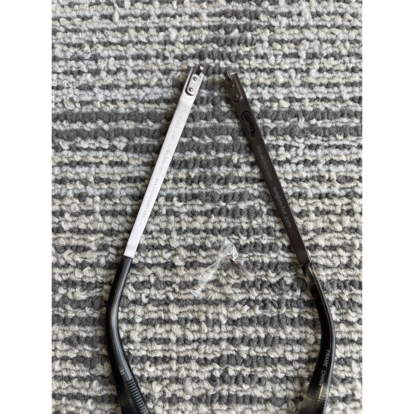 Converse Breakdown Lane Gunmetal 140 Sun Eye glasses Temple Arms Only PARTS