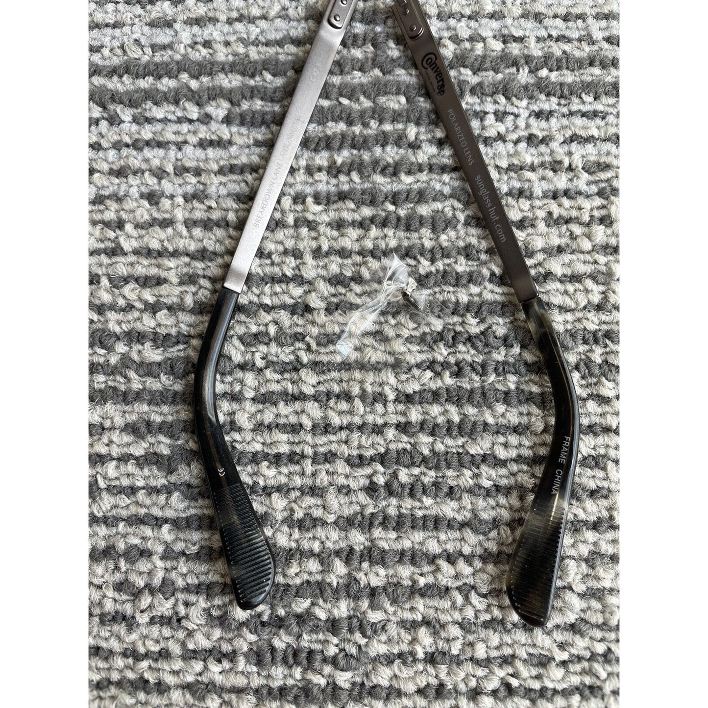 Converse Breakdown Lane Gunmetal 140 Sun Eye glasses Temple Arms Only PARTS