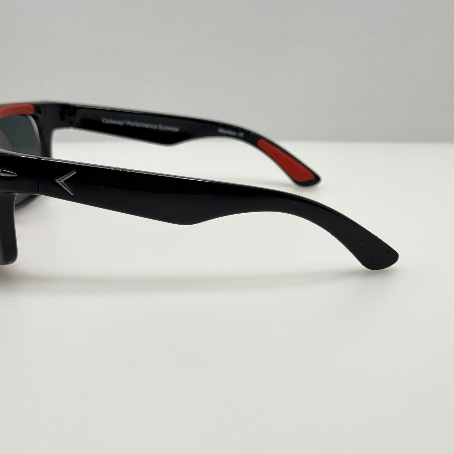Callaway Q School Black Red Eyeglasses Eye Glasses Frames 59-18-126 Read Desc