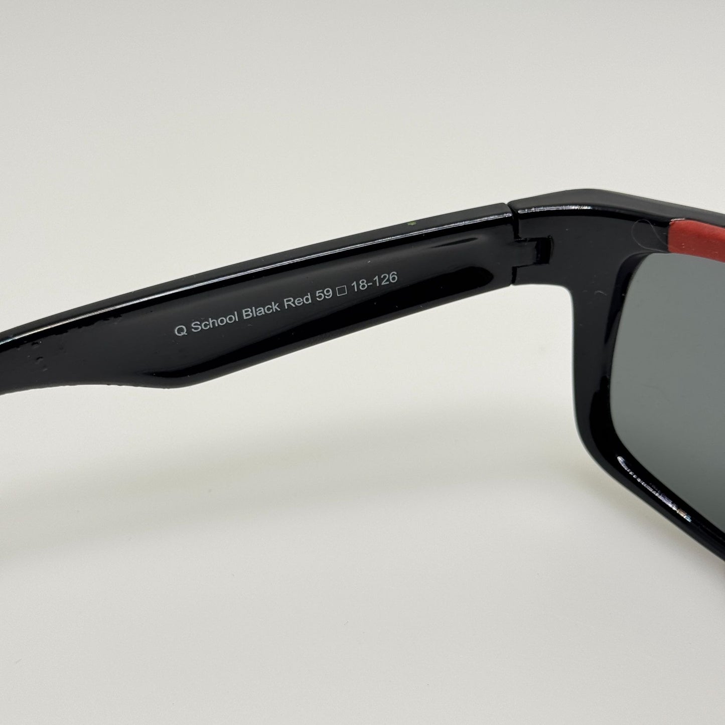Callaway Q School Black Red Eyeglasses Eye Glasses Frames 59-18-126 Read Desc