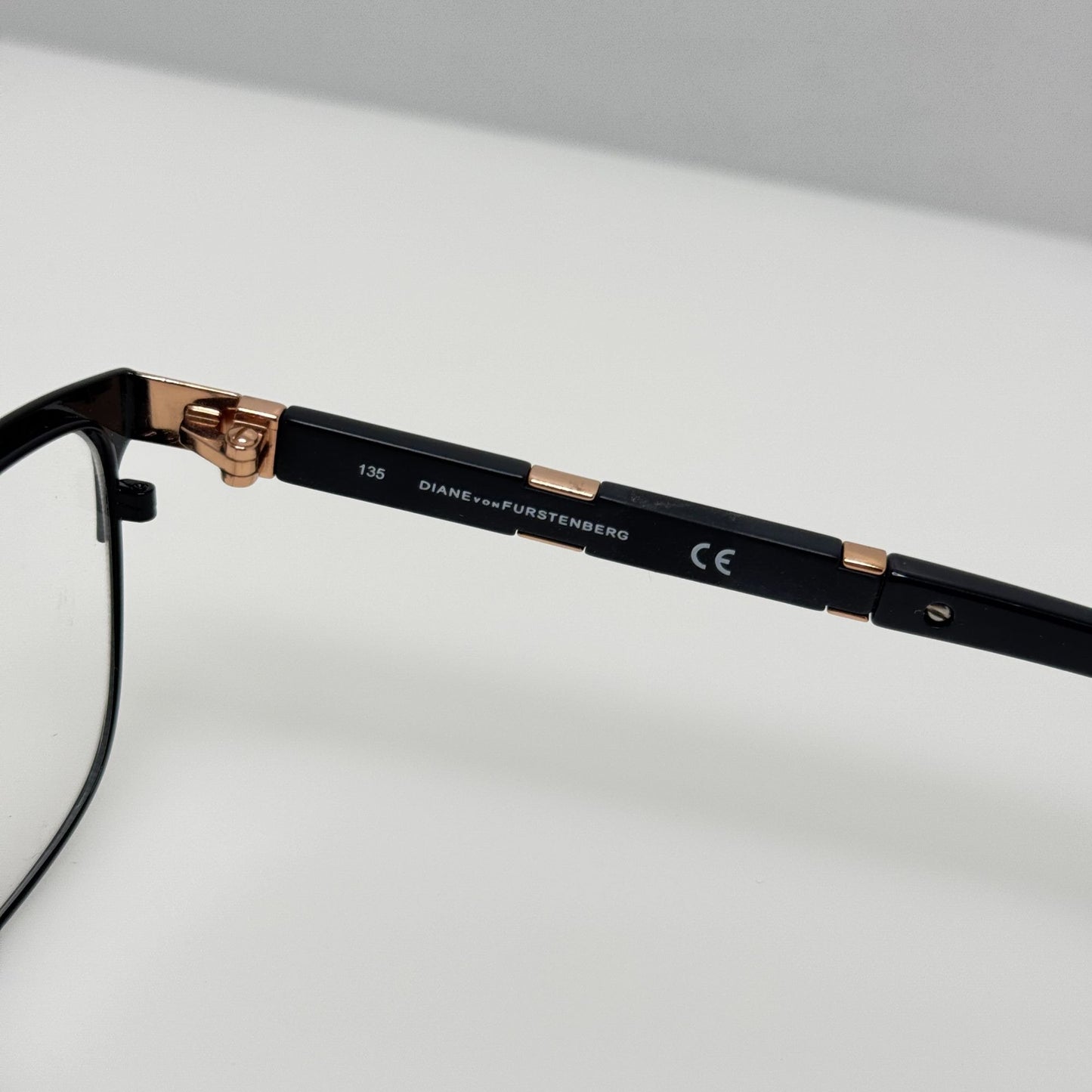 Diane Von Furstenberg Eyeglasses Eye Glasses Frames DVF8054 001 50-16-135 B