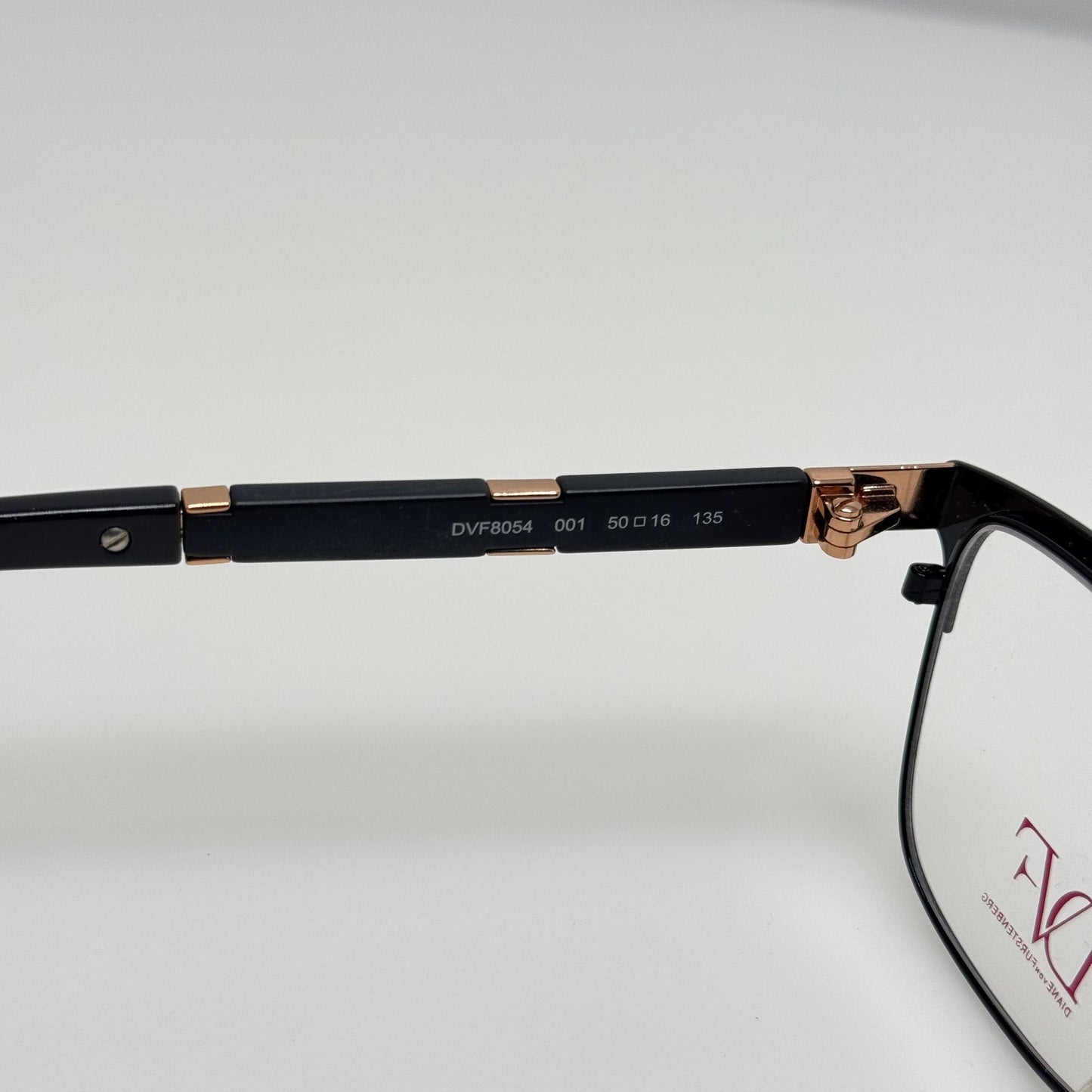 Diane Von Furstenberg Eyeglasses Eye Glasses Frames DVF8054 001 50-16-135 B