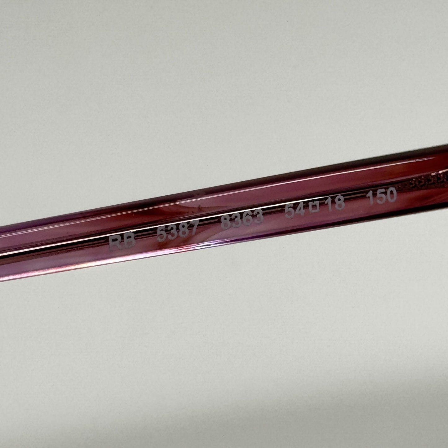 Ray Ban RB 5387 8363 Eyeglasses Eye Glasses Frames 54-18-150