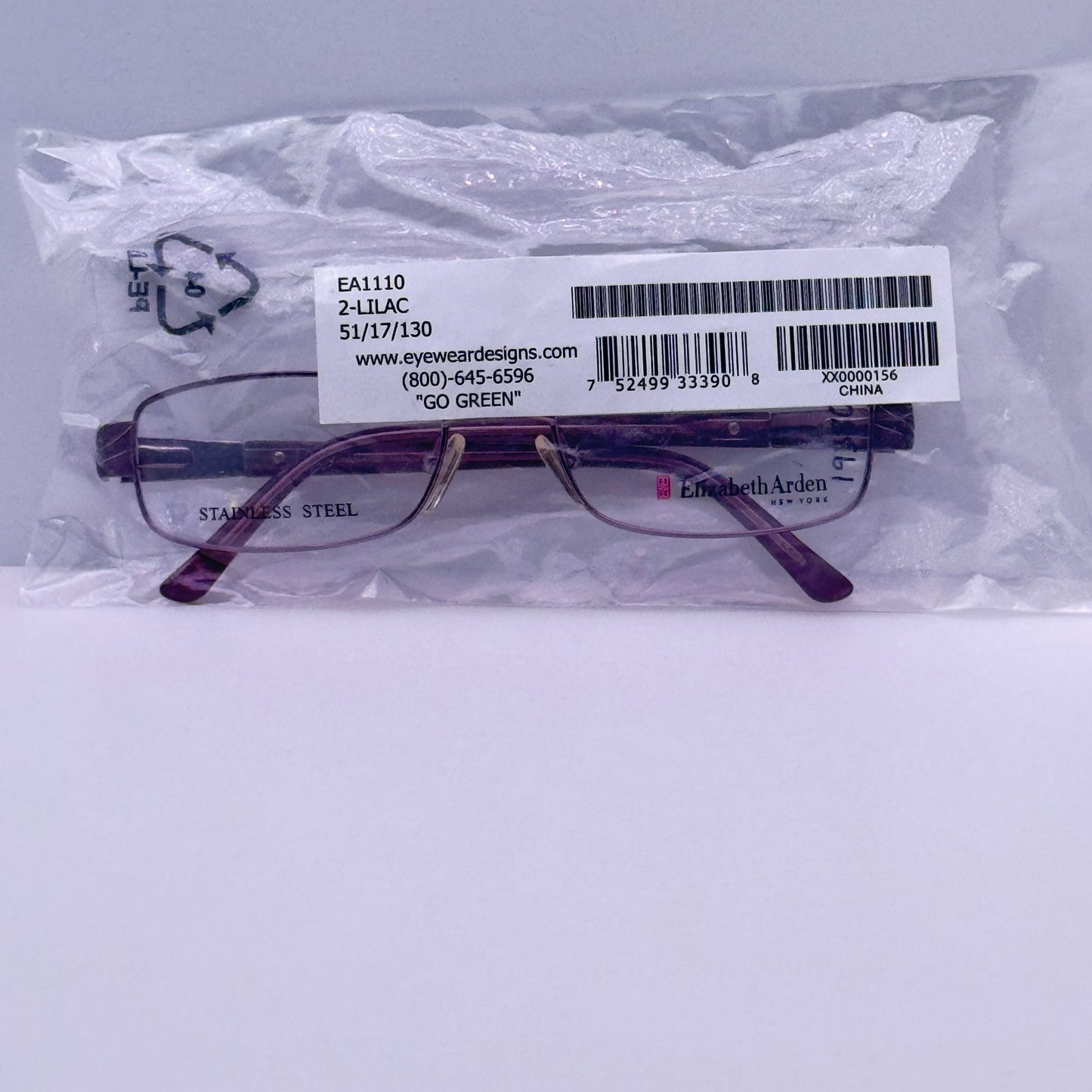 Elizabeth Arden Eyeglasses Eye Glasses Frames EA 1110-2 51-17-130