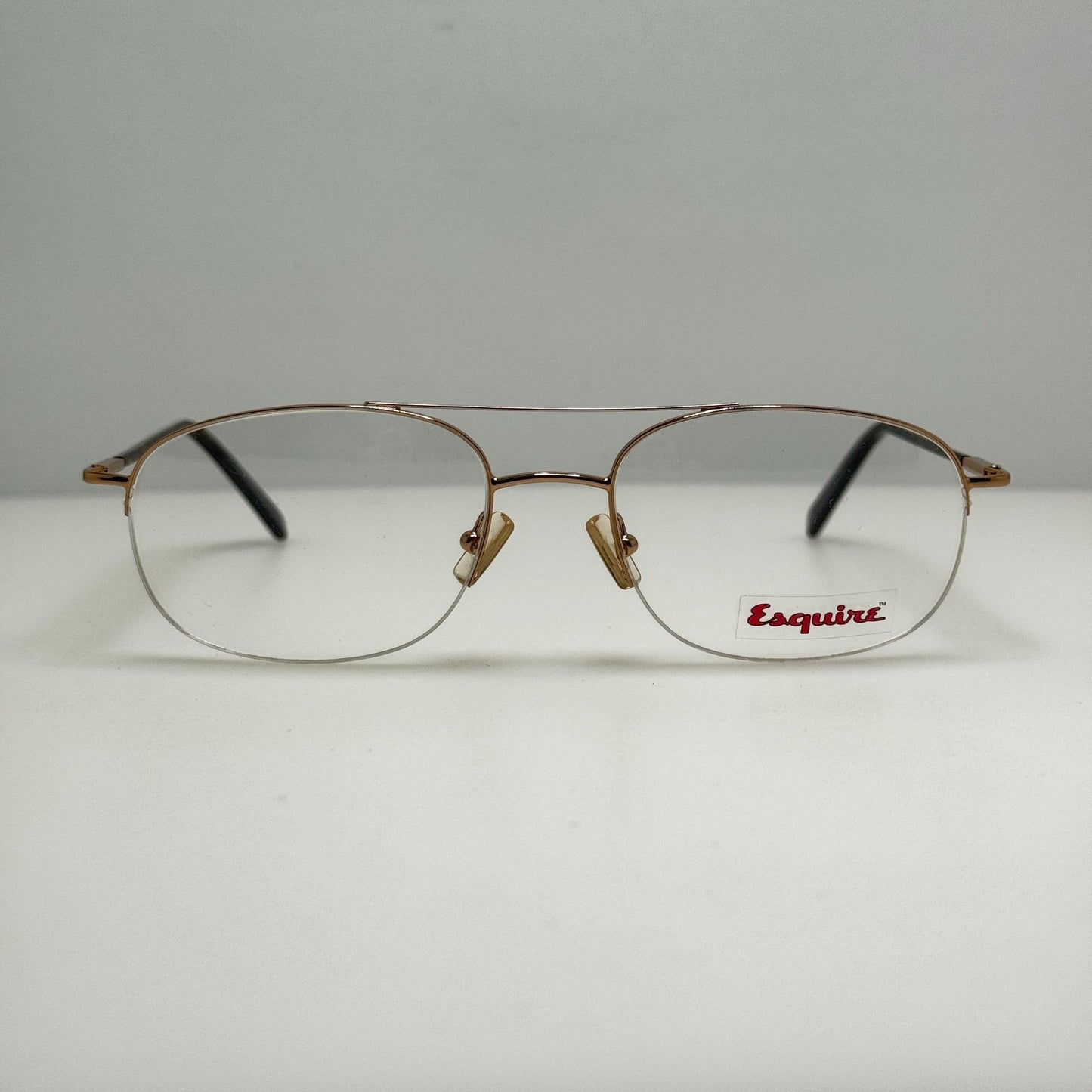 Esquire 605 Gold Eyeglasses Eye Glasses Frames 56-18-145