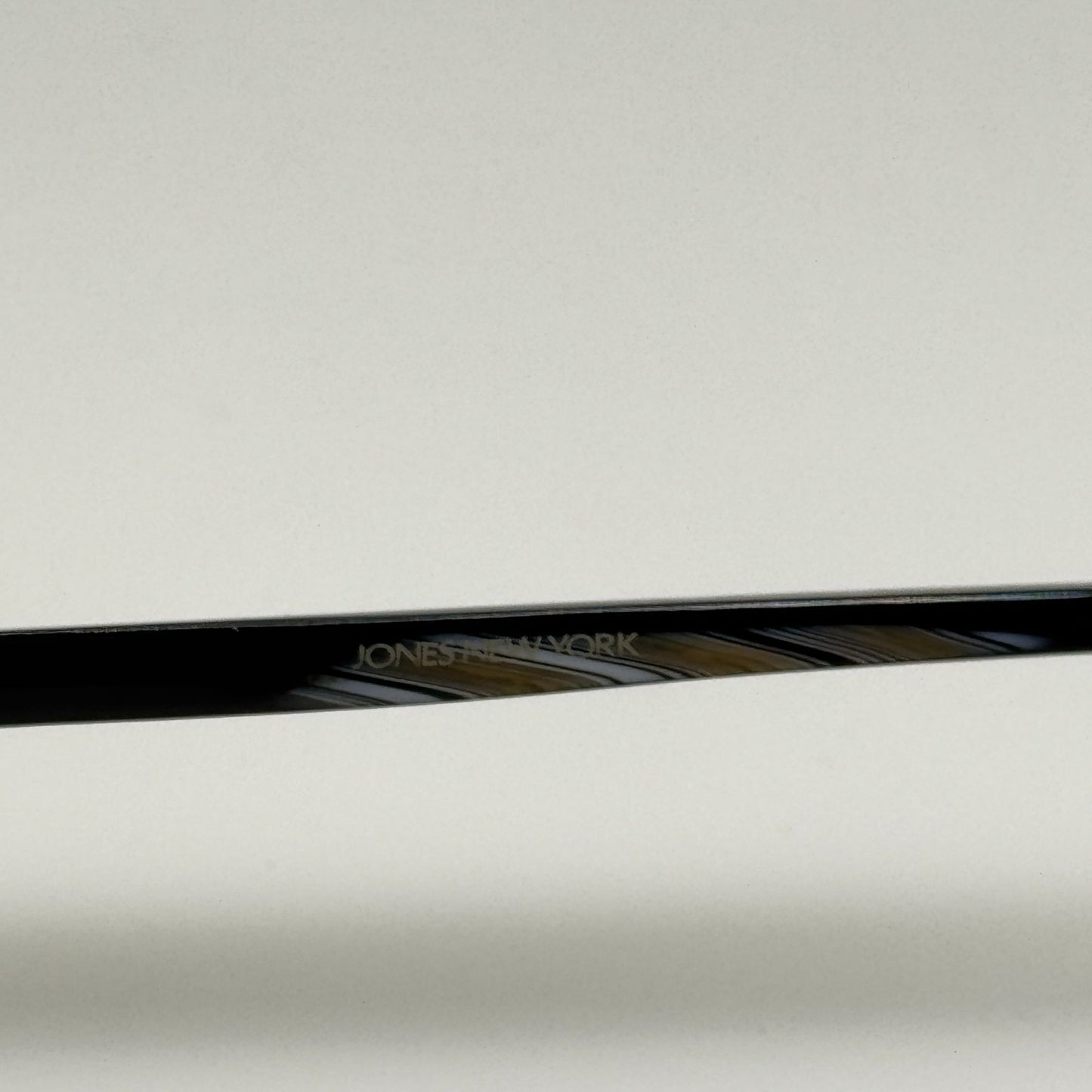 Jones New York J406 BLK Black Horn Eyeglasses Eye Glasses Frames 48-19-135