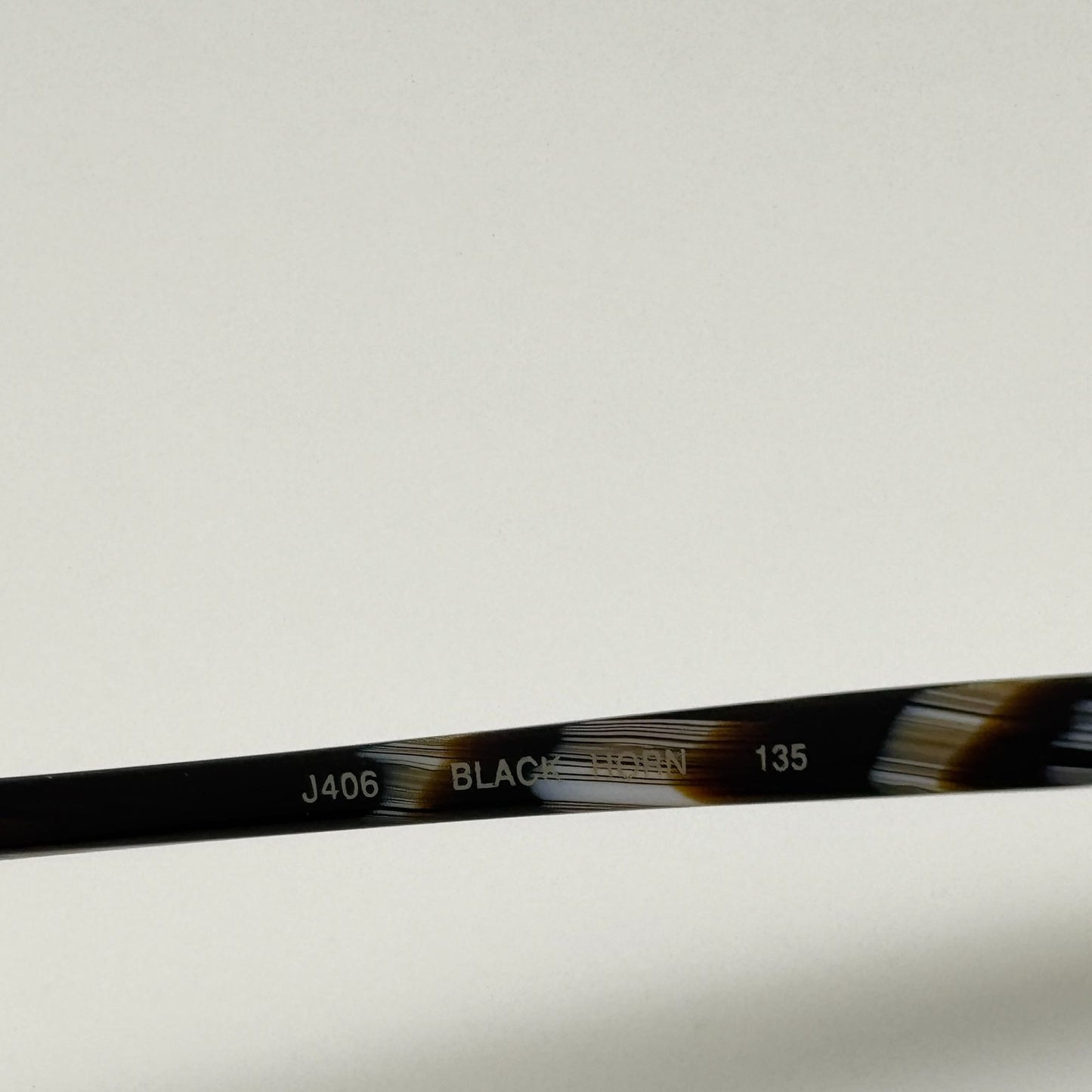 Jones New York J406 BLK Black Horn Eyeglasses Eye Glasses Frames 48-19-135