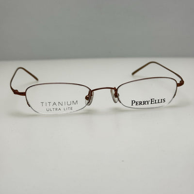 Perry Ellis PE 214 2 Brown Eyeglasses Eye Glasses Frames 47-20-135