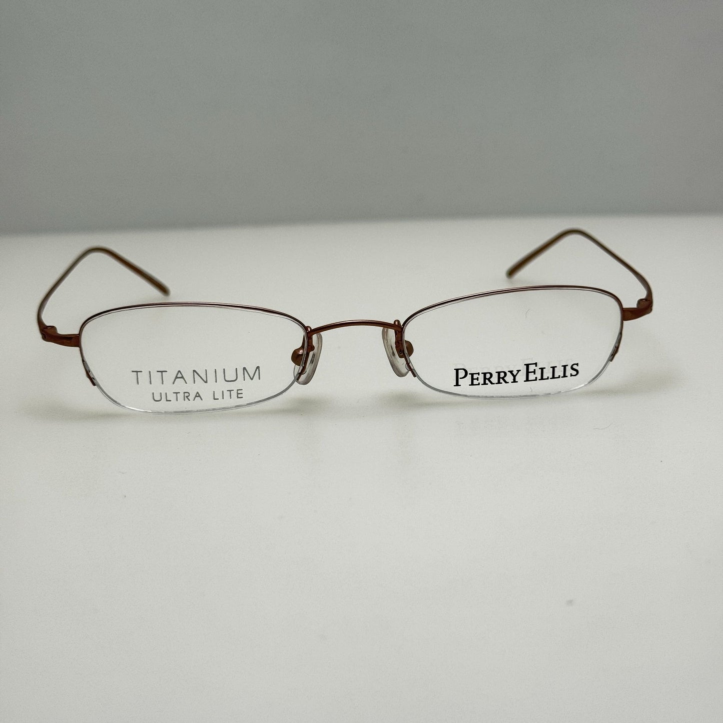 Perry Ellis PE 214 2 Brown Eyeglasses Eye Glasses Frames 47-20-135