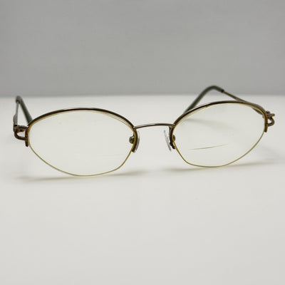 Marchon Eyeglasses Eye Glasses Frames Silver Pearl 135 Japan