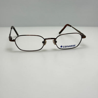 Converse Sprint Brown Eyeglasses Eye Glasses Frames Kids Youth 47-17-130