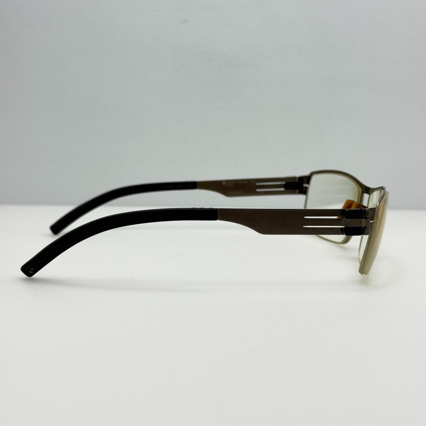 Ic Berlin Nufenen Large Bronze Eyeglasses Eye Glasses Frames Germany 59-19-145