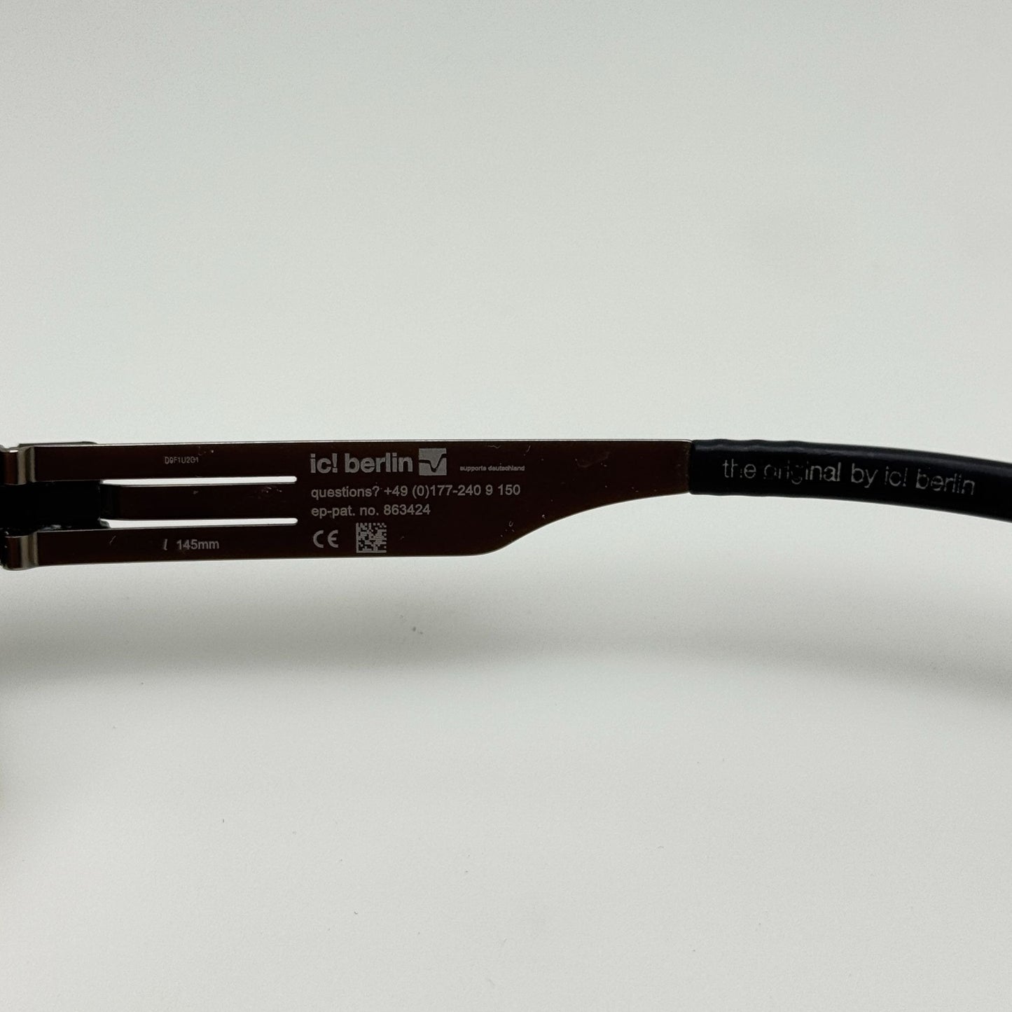 Ic Berlin Nufenen Large Bronze Eyeglasses Eye Glasses Frames Germany 59-19-145