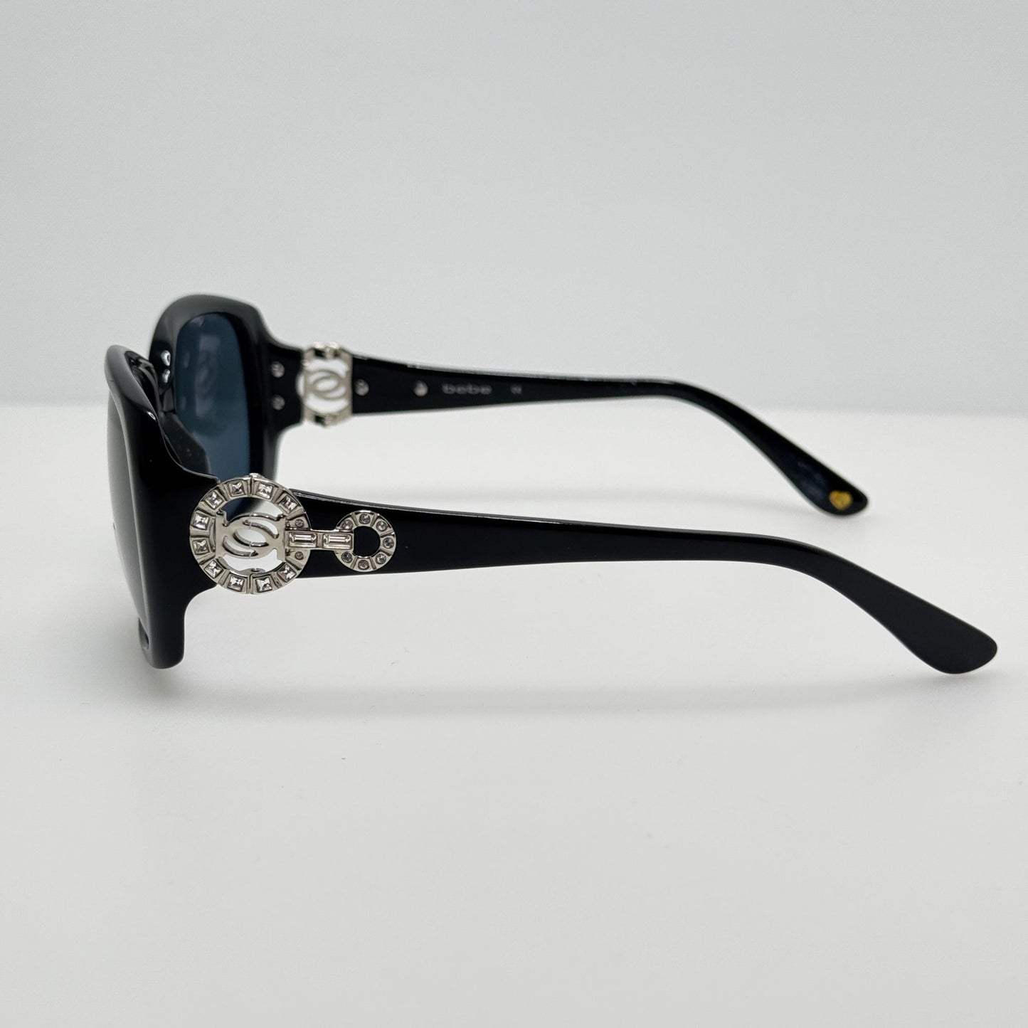 Bebe Eyeglasses Eye Glasses Frames BB 7051 002 Jet Black 58-15-125