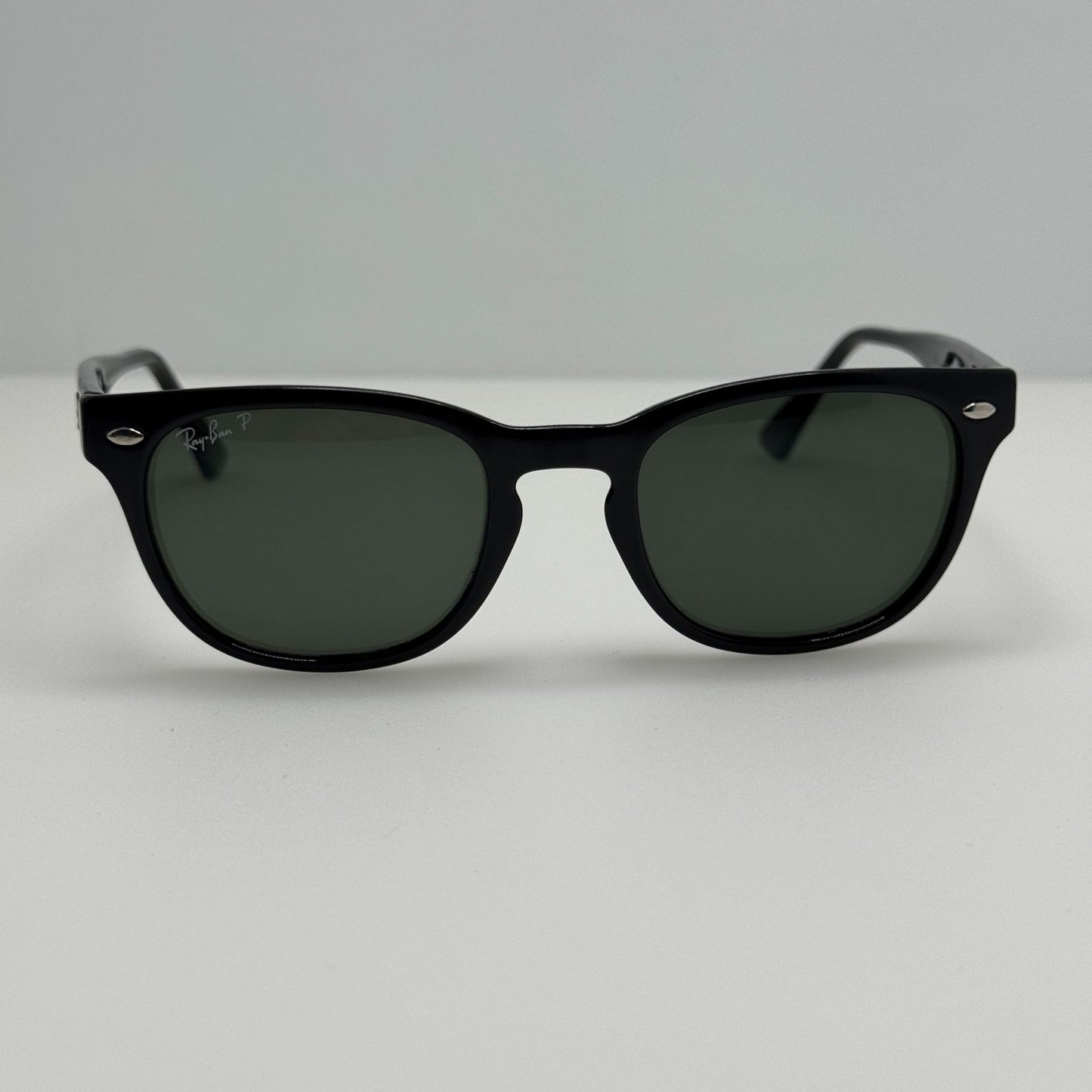 Ray Ban Sunglasses RB 4140 601/58 Black Polarized Read Description