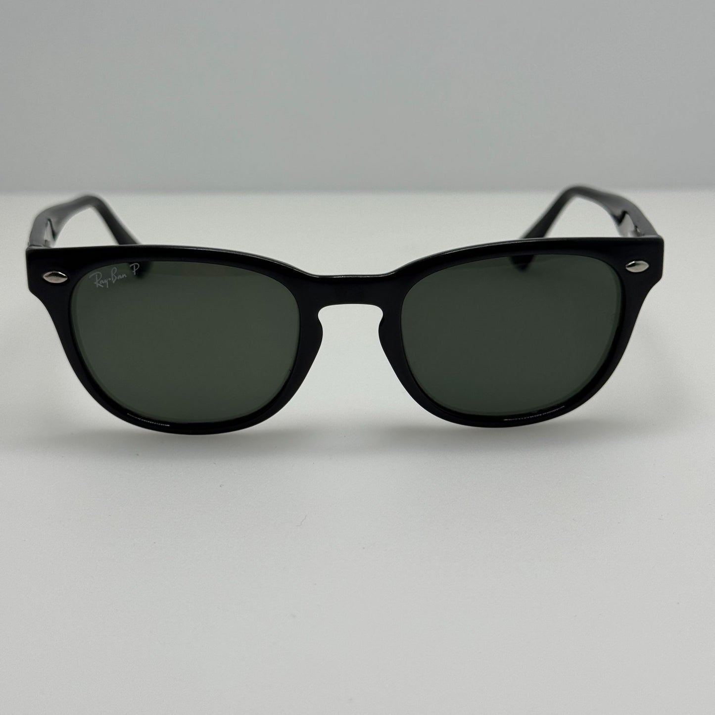 Ray Ban Sunglasses RB 4140 601/58 Black Polarized Read Description