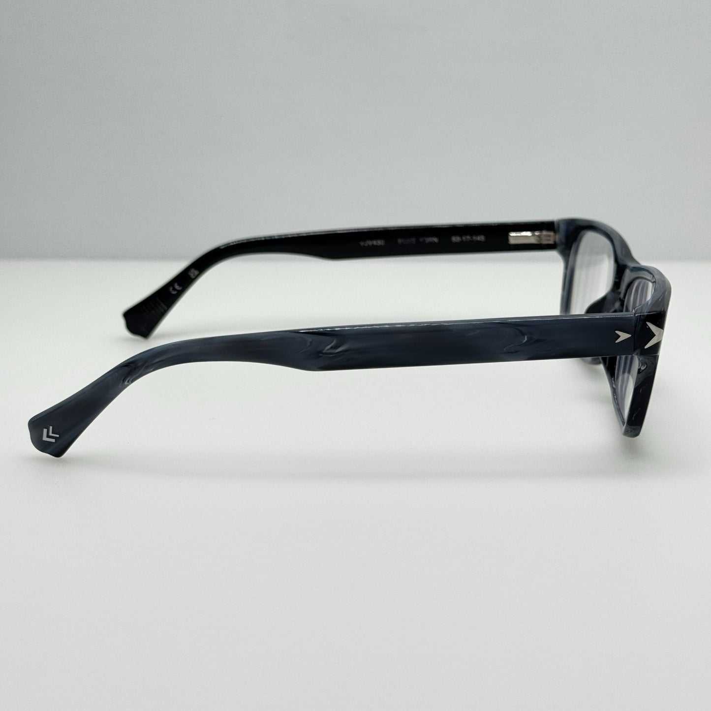 John Varvatos vJV430 Blue Horn Eyeglasses Eye Glasses Frames Japan 53-17-145