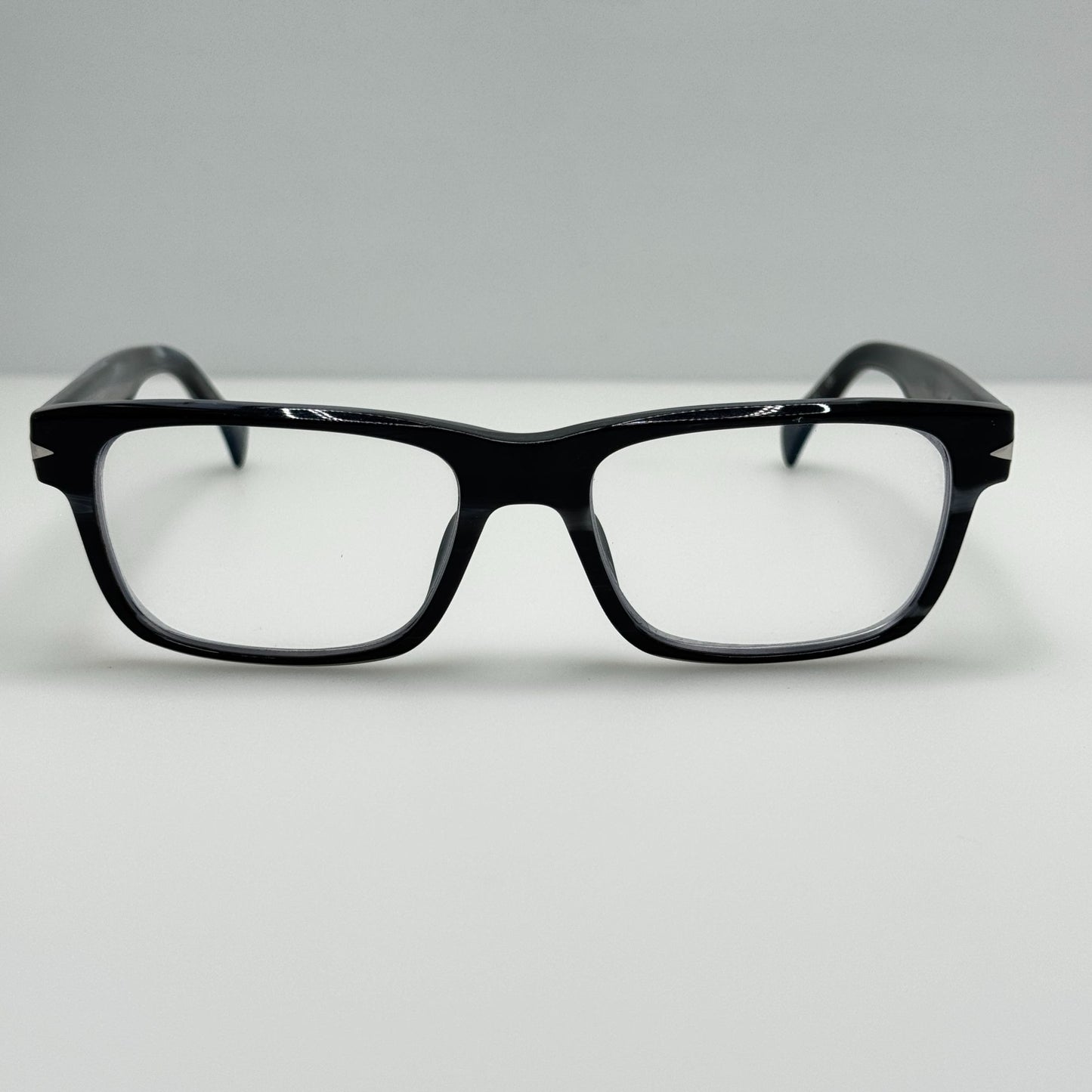 John Varvatos vJV430 Blue Horn Eyeglasses Eye Glasses Frames Japan 53-17-145