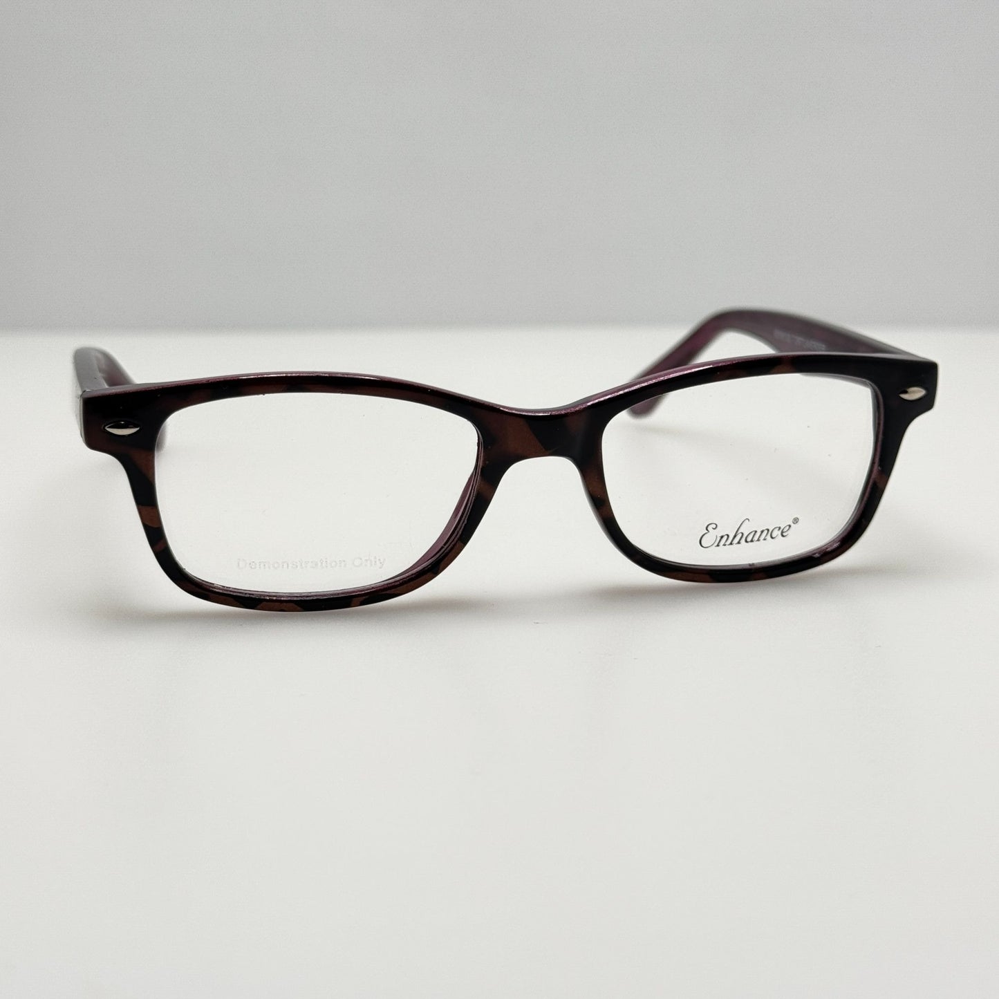 Enhance Eyeglasses Eye Glasses Frames EN 3926 Tort Lavender 45-16-130