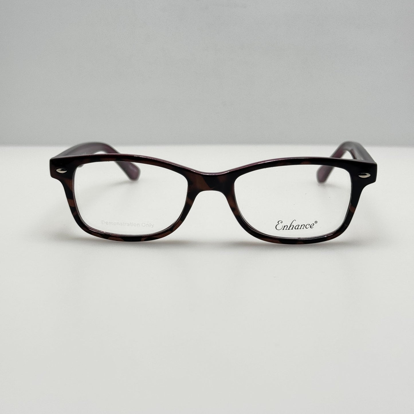 Enhance Eyeglasses Eye Glasses Frames EN 3926 Tort Lavender 45-16-130