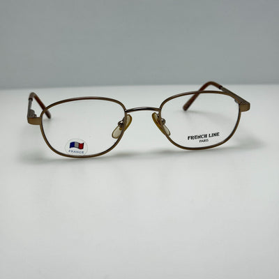 French Line FL 83 BR Eye Glasses Eyeglasses Frames France 46-19-125