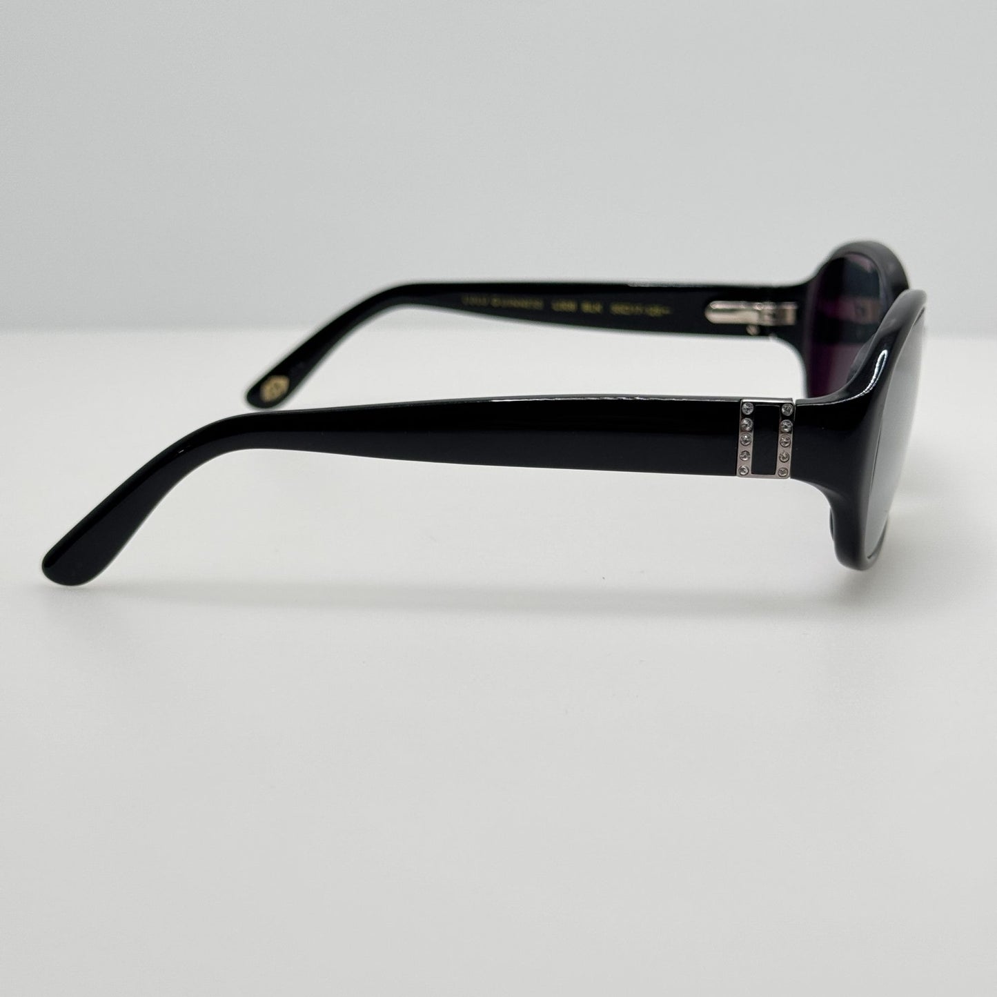 Lulu Guinness Eyeglasses Eye Glasses Frames L508 BLK 55-17-125
