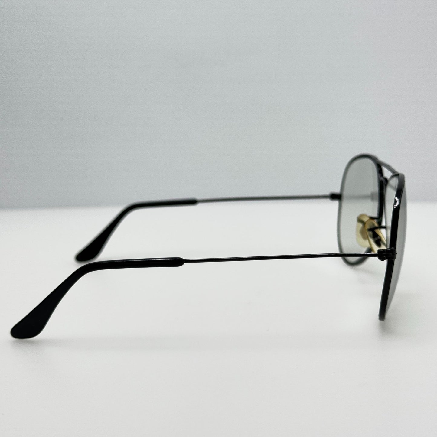 Ray Ban Eyeglasses Eye Glasses Frames Aviator Bausch & Lomb Black 58-14