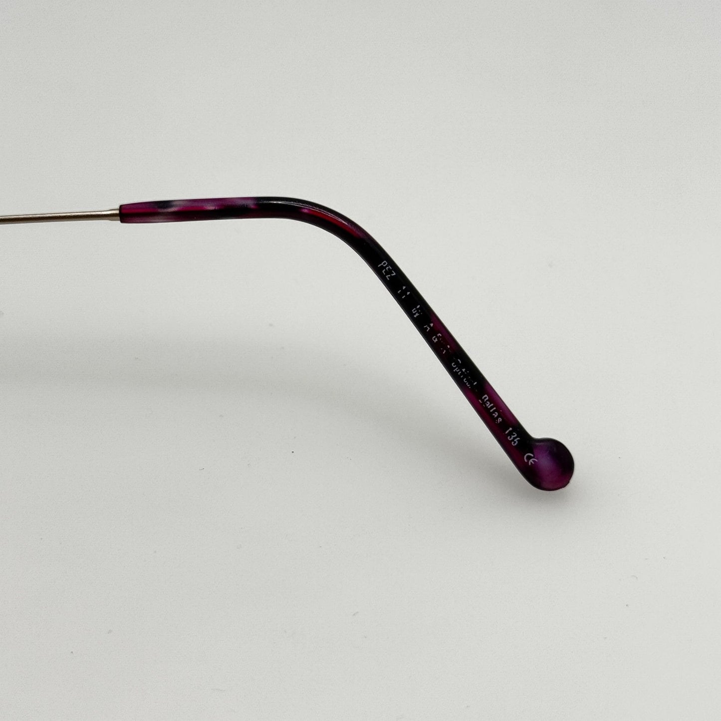 Pez Eyeglasses Eye Glasses Frames 11 Dallas Lilac Amber Youth 44-18-135