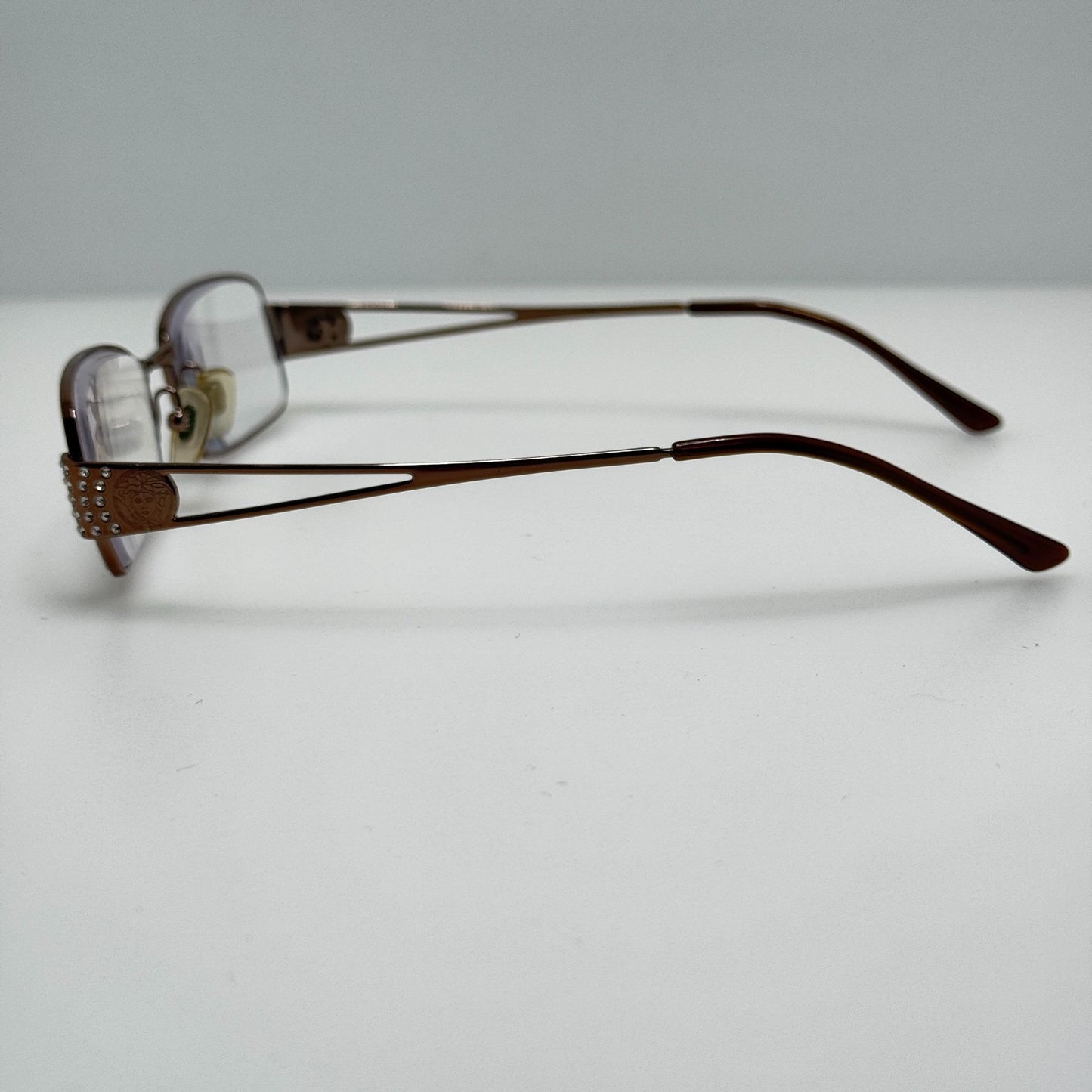 Versace 1117-B 1013 Eyeglasses Eye Glasses Frames Italy 51-17-135 B