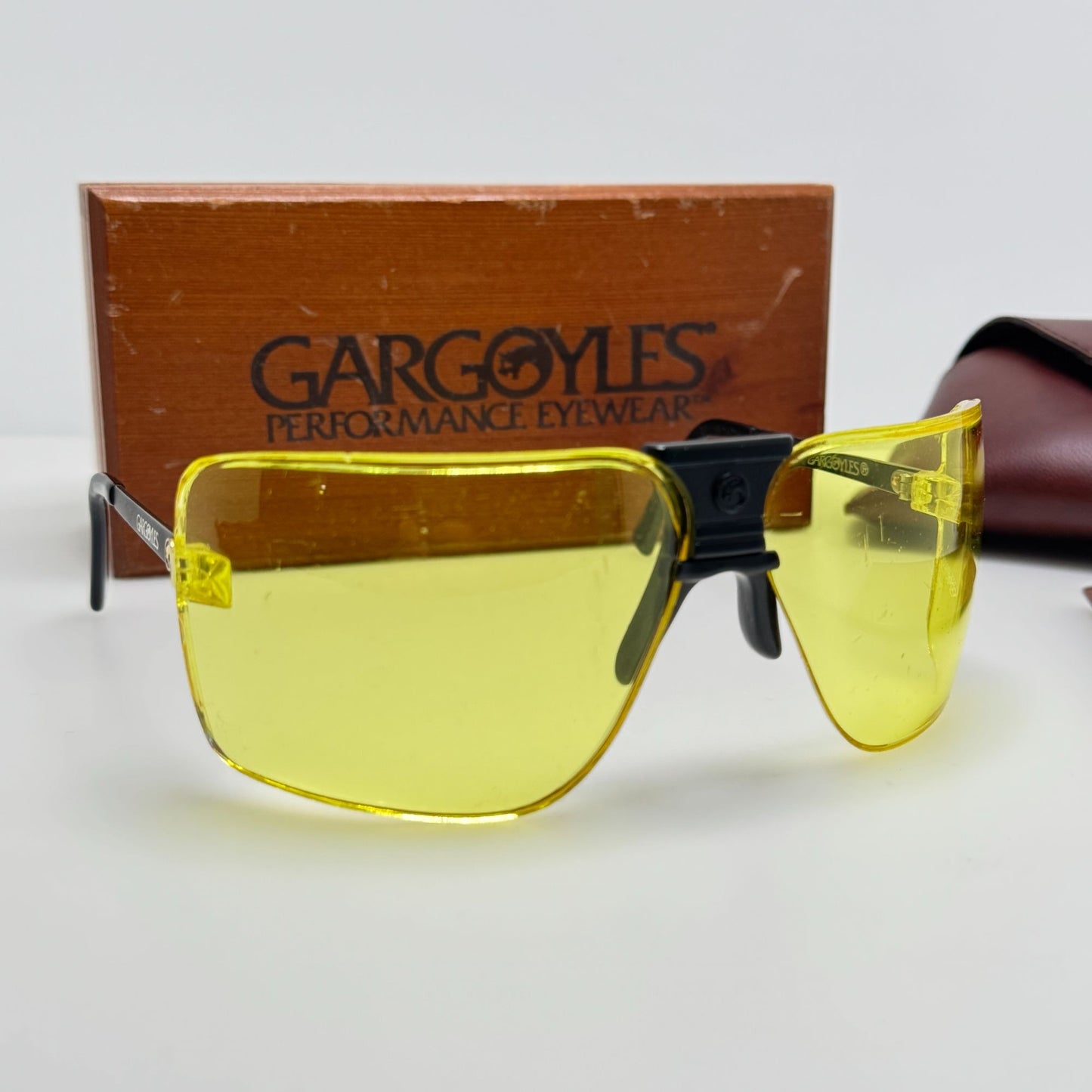 Gargoyles Sunglasses Terminator Dale Earnhardt Yellow Shooting With Box