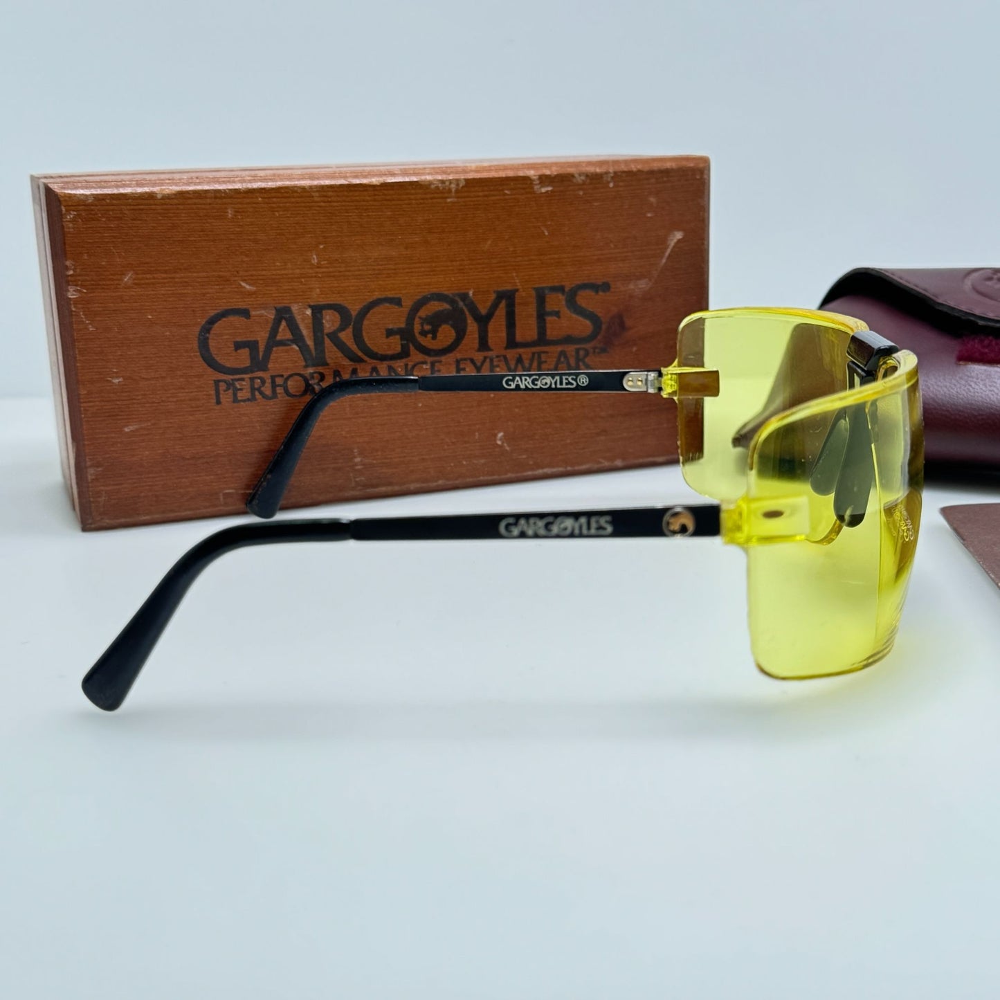 Gargoyles Sunglasses Terminator Dale Earnhardt Yellow Shooting With Box
