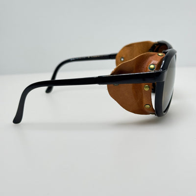 Bolle Sunglasses LL Bean Black Leather Side Sheilds