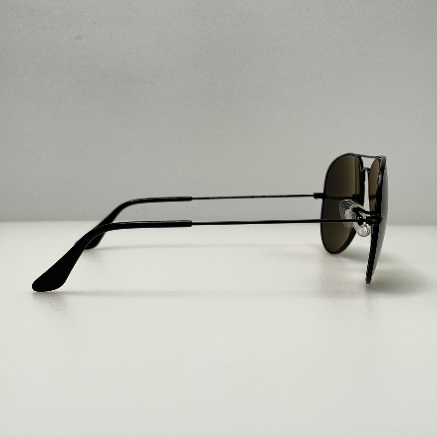 Ray Ban Sunglasses RB 3025 W3361 Aviator Large Metal Black Polarized 58-14-135