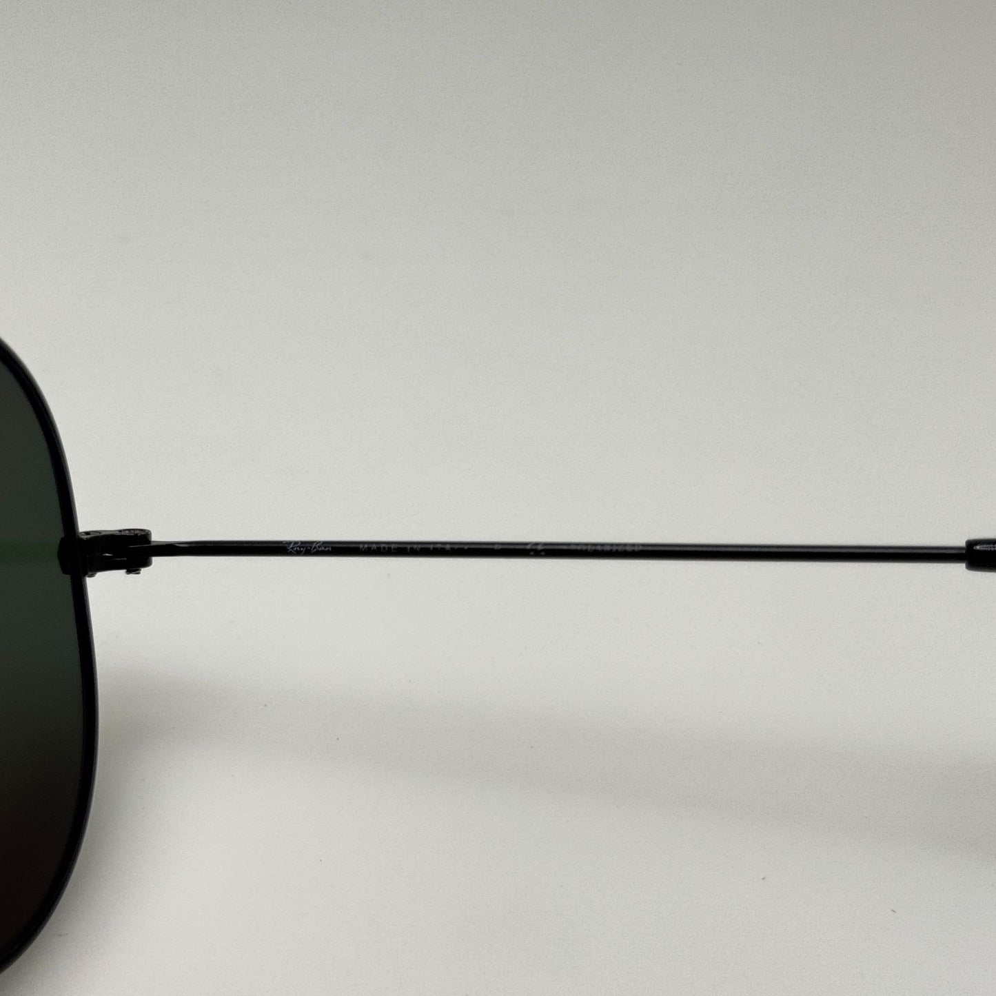 Ray Ban Sunglasses RB 3025 W3361 Aviator Large Metal Black Polarized 58-14-135