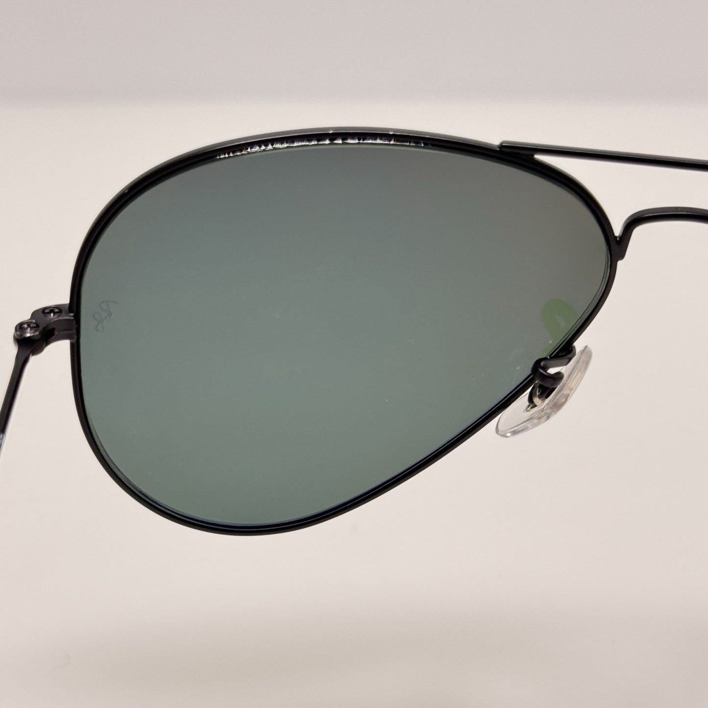 Ray Ban Sunglasses RB 3025 W3361 Aviator Large Metal Black Polarized 58-14-135
