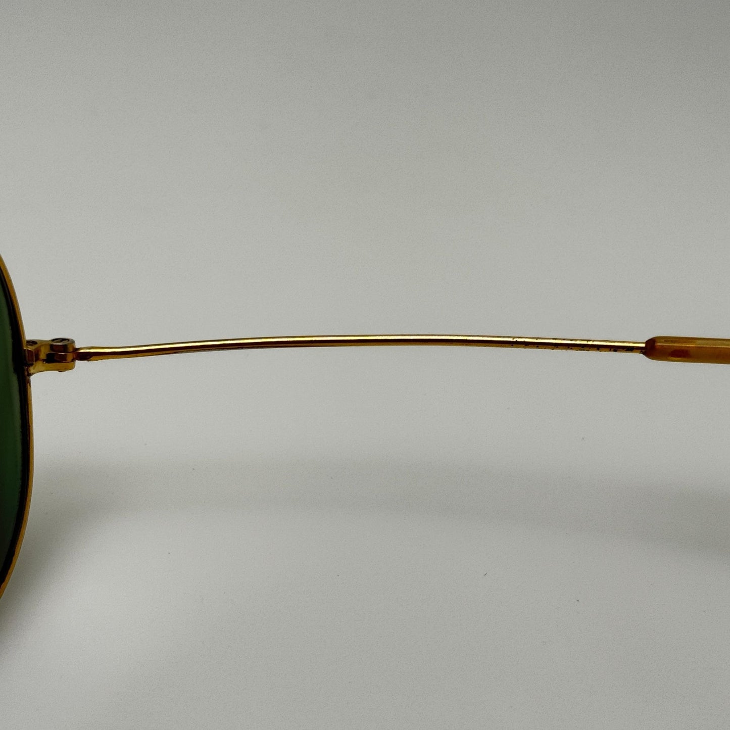 Ray Ban Aviator Bausch & Lomb Gold Eyeglasses Eye Glasses Frames Read Description