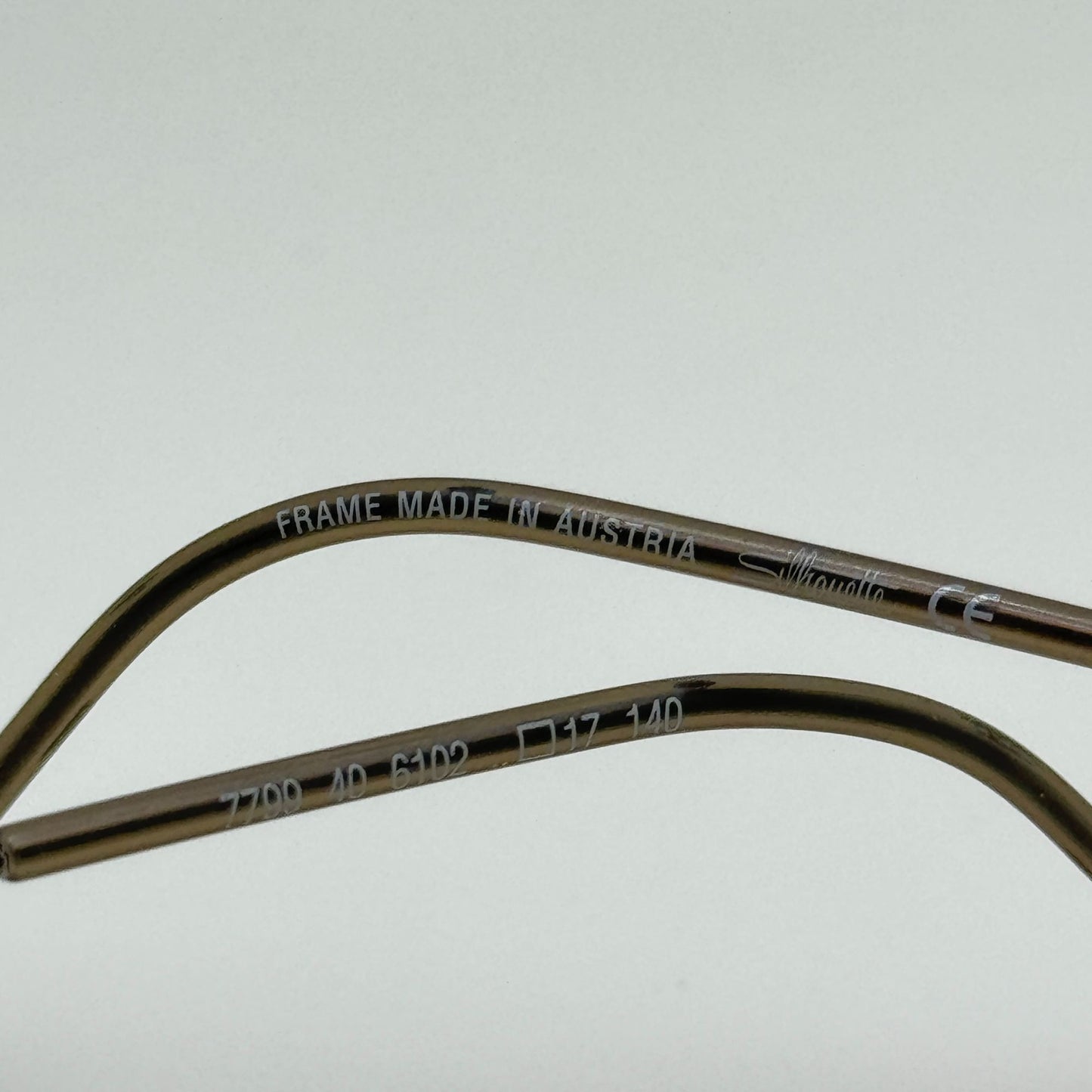 Silhouette 7700 40 6102 Eyeglasses Eye Glasses Frames Austria 17-140