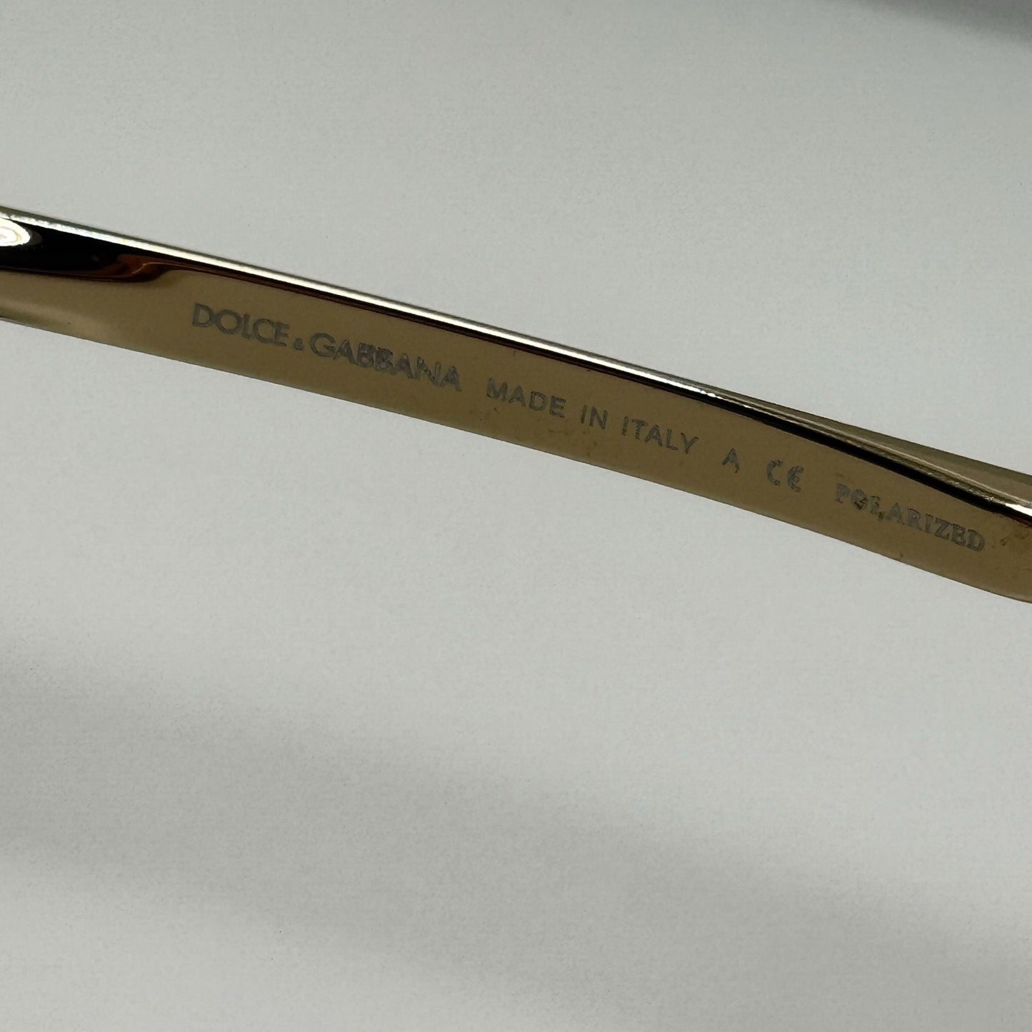 Dolce & Gabbana D&G Sunglasses DG 2144 1253/T3 Polarized 59-12-135
