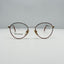 Unbranded FM-806 Gold Amber Eyeglasses Eye Glasses Frames 46-19-135
