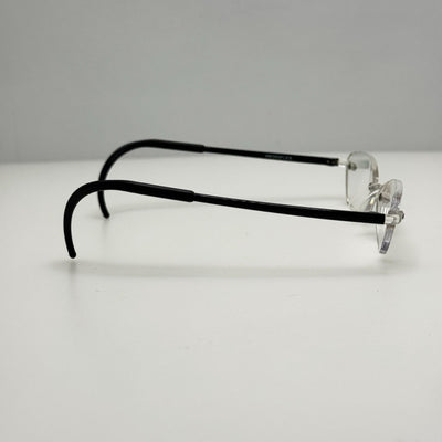Swissflex Eye Glasses Eyeglasses Frames Black Swiss Made