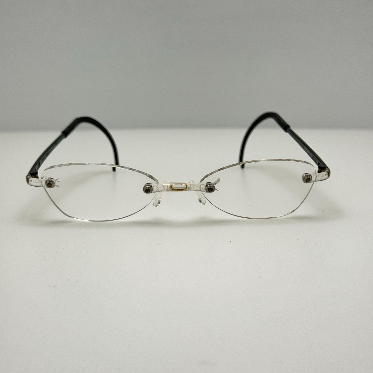 Swissflex Eye Glasses Eyeglasses Frames Black Swiss Made