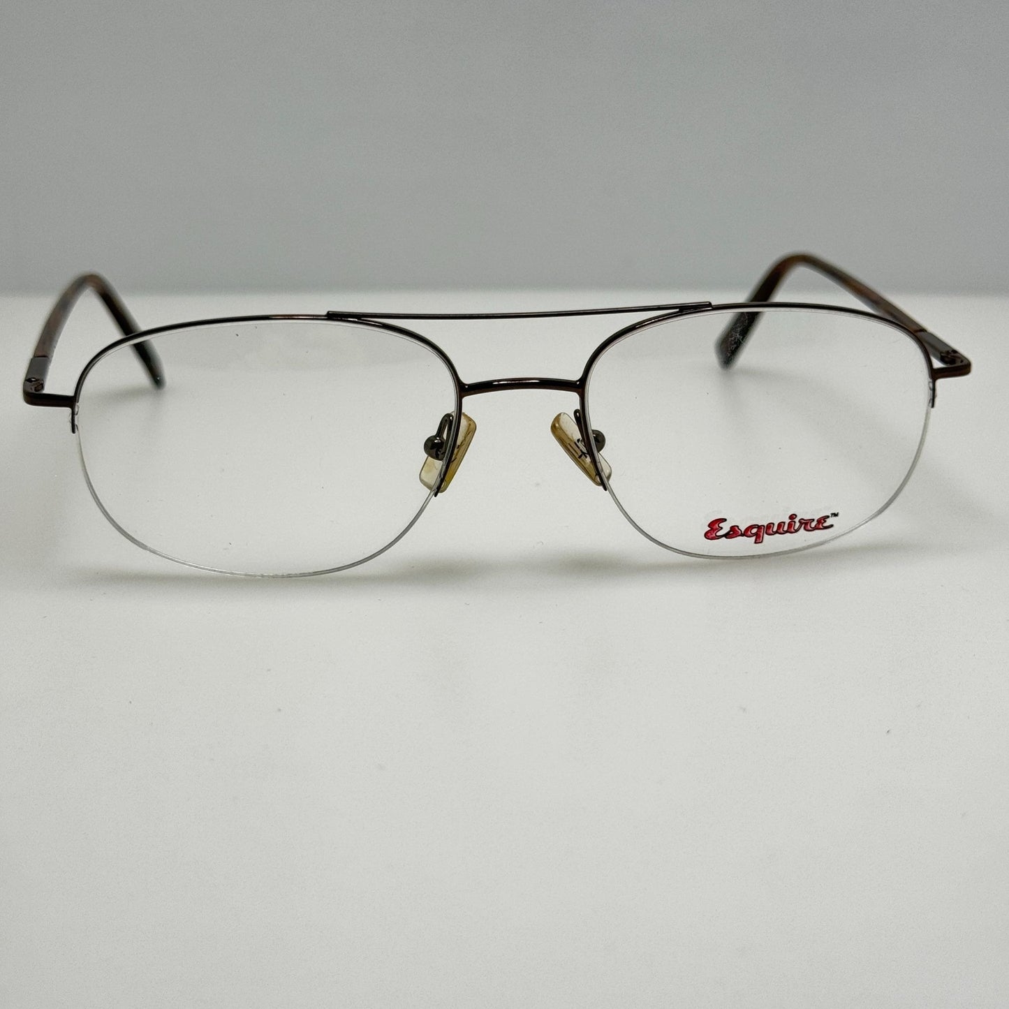 Esquire E605 Brown Eyeglasses Eye Glasses Frames 56-18-145